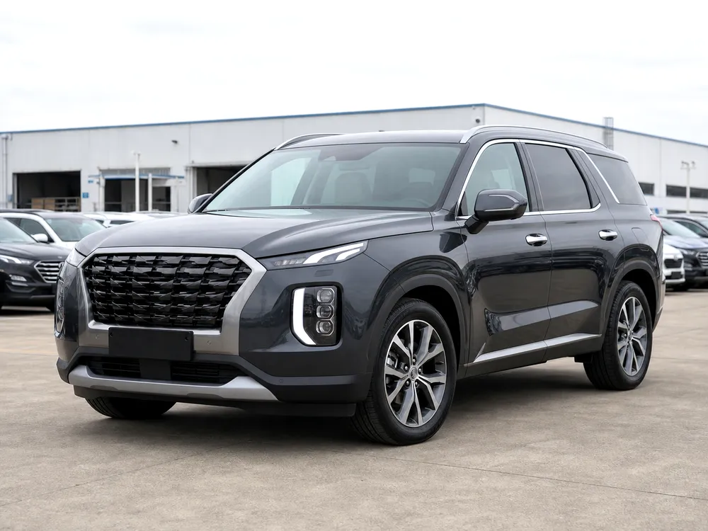 Hyundai Palisade 2.2D 2021 Pearl White Korean used suv for export